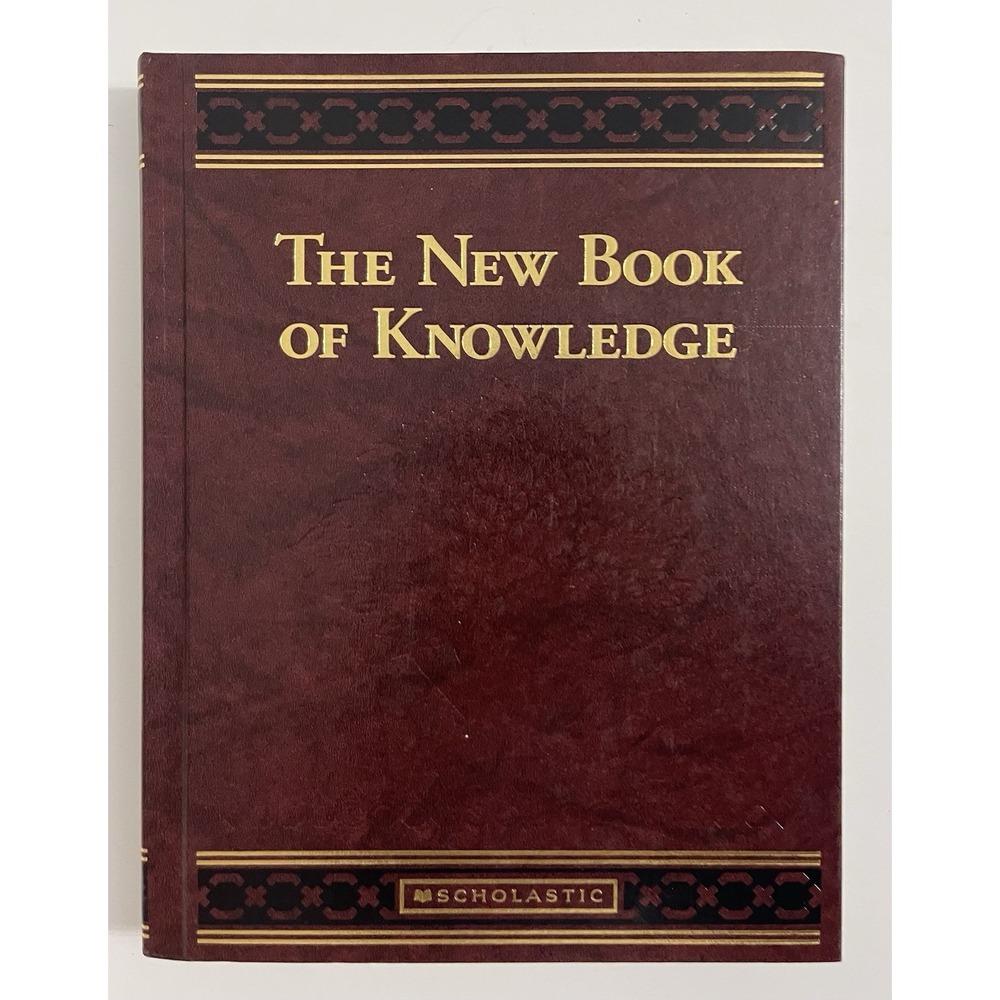 The New Book Of Knowledge 16 QR Scholastic Encyclopedia